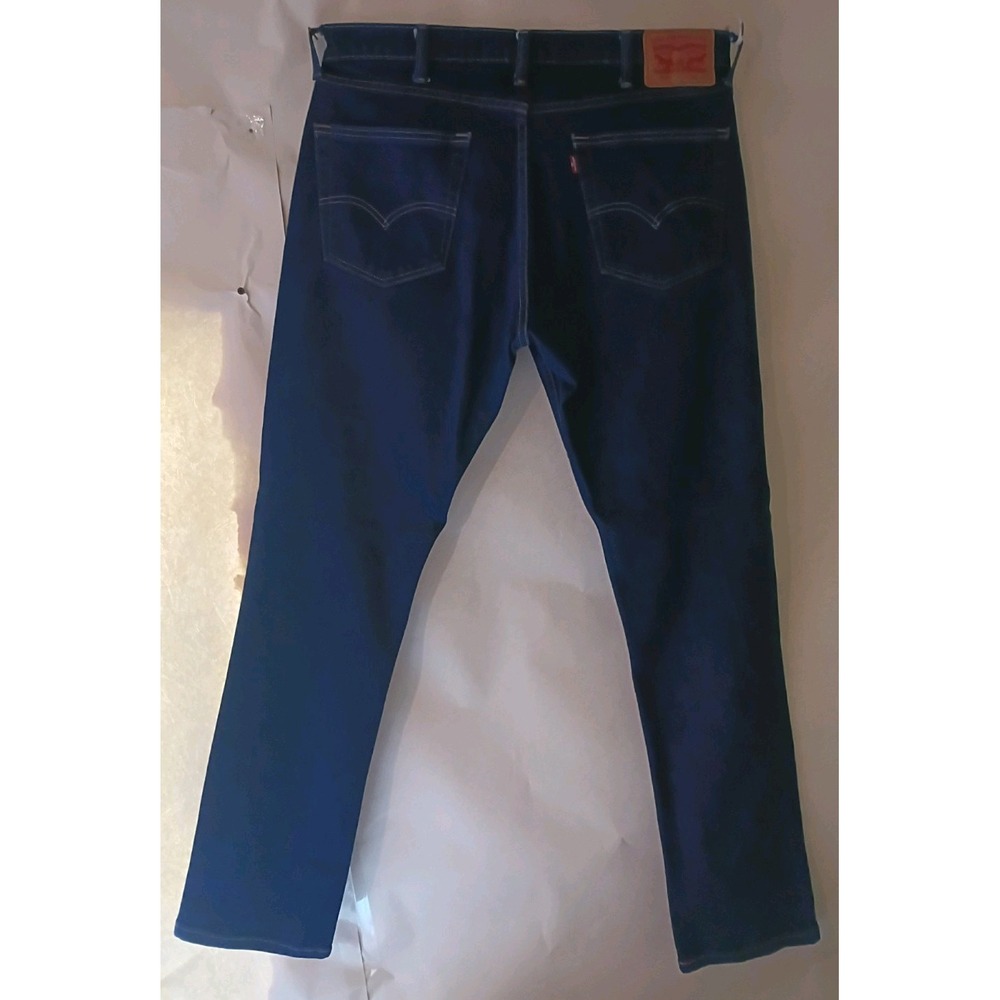 Levi's 511 Slim Fit Jeans Mens W38 L32 Red Tab Dark Wash Denim Excellent Cond